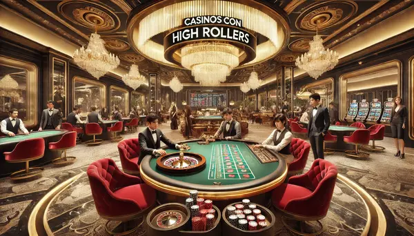 Casinos con High Rollers